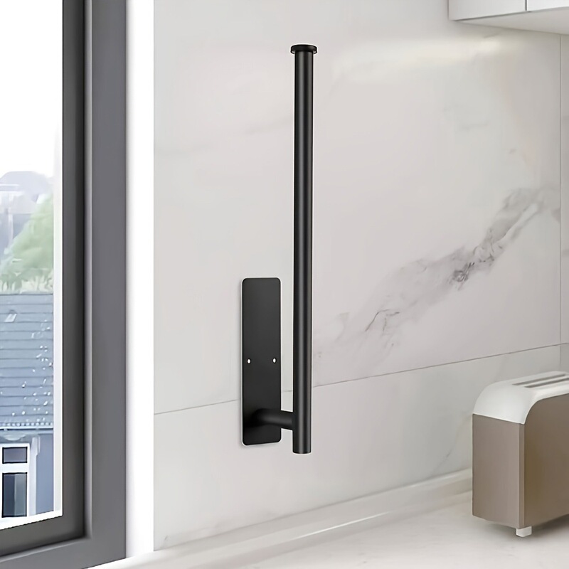 New Cross-Border Stainless Steel Roll Paper Holder Kitchen Paper Towel Holder Bathroom Toilet Paper Holder Toilet Paper Holder Nail-Free Paper Towel Holder New Cross-Border Stainless Steel Roll Paper Holder Kitchen Paper Towel Holder Bathroom Toilet Paper Holder Toilet Paper Holder Nail-Free Paper Towel Holder