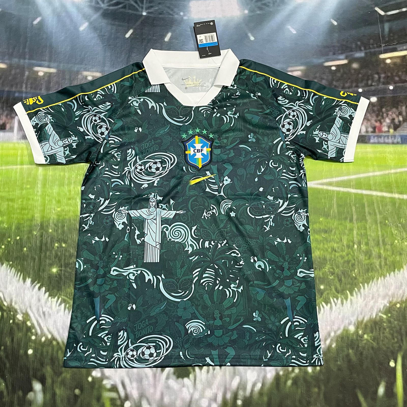 Nike x Brazil 2022/23 Special Edition Joga Bonito Jersey Dark Green