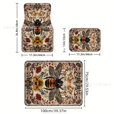 Universal Foot Pad — stock TEMU car five-piece set - car-five-piece-set-13-five-piece-set-33x4444x68cmx2-and-75100cmx1