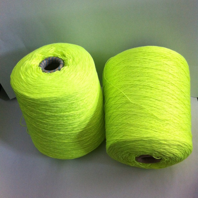 本厂可做 特种纱线 染色及纱线合股  荧光纱特种纱