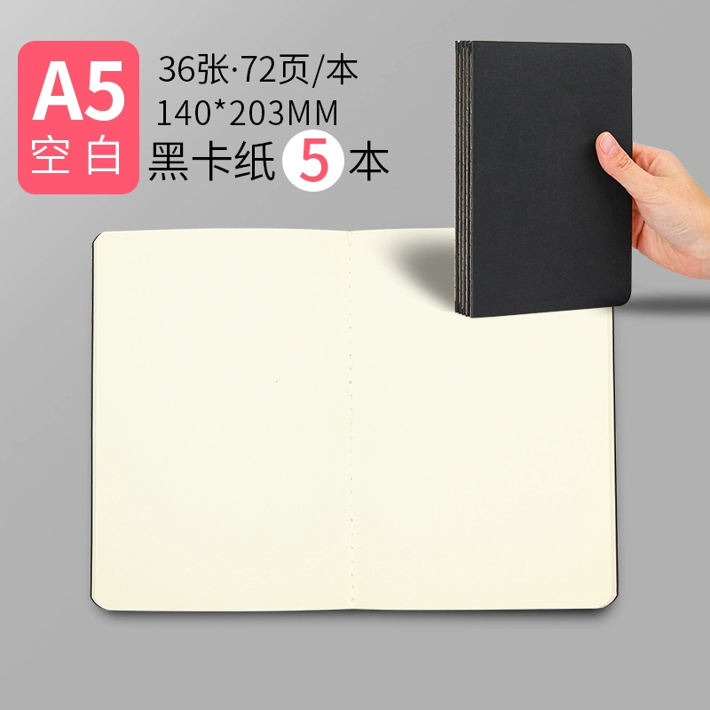 Leather laptop, book for students, practice for teaching maths, increased thickness