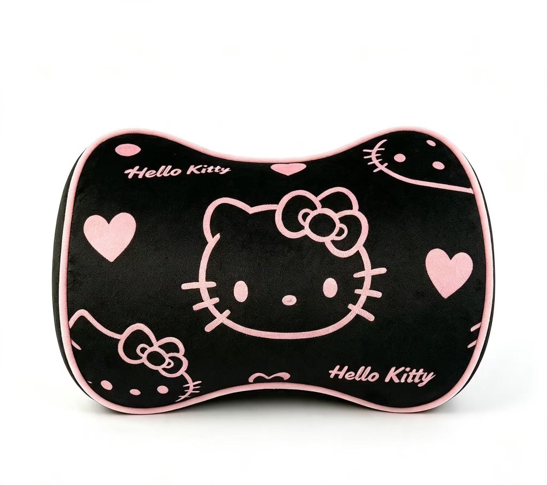 Car headrest memory foam headrest, lumbar support pillow, neck pillow, cute cartoon KT, universal for all seasons, headrest cushion for car
