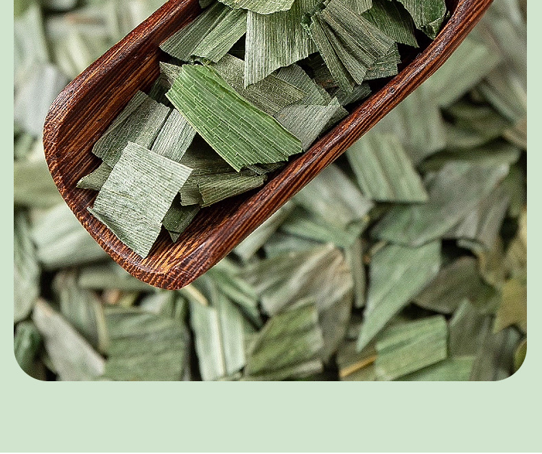 Lophatherum Herb Dan Zhu Ye 500g Dried Loose Leaves for Herbal Tea and Decoction in use