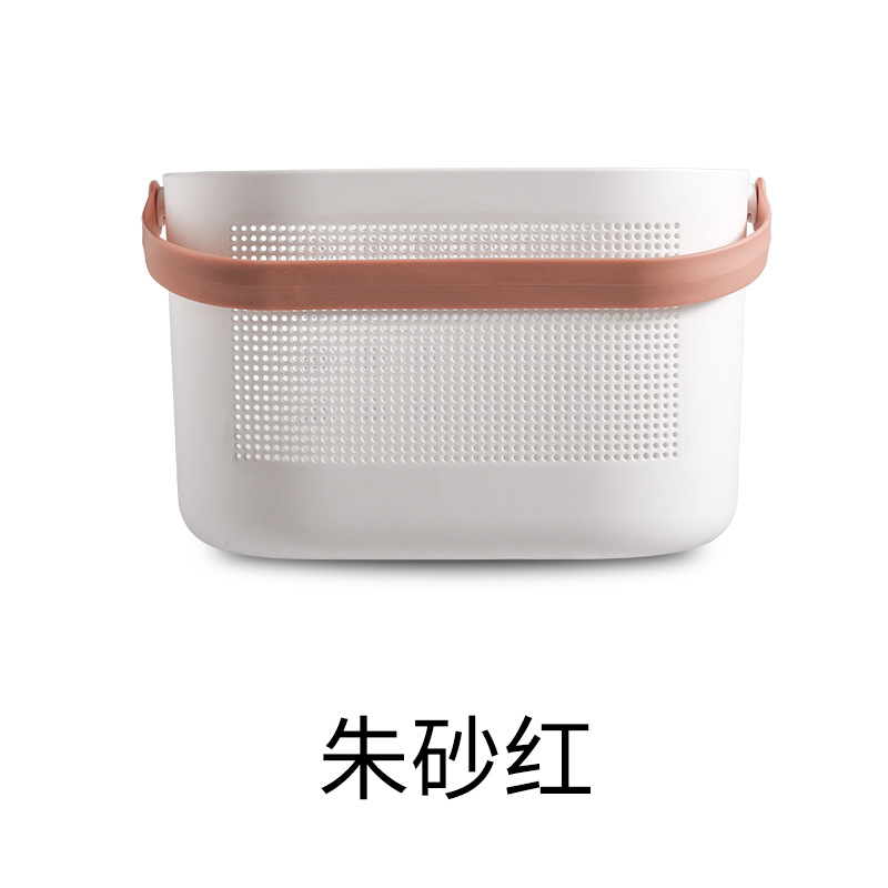Cesta de baño de plástico de estilo japonés artículos de tocador canasta de almacenamiento canasta de baño portátil canasta de baño grande cesta de baño hueca