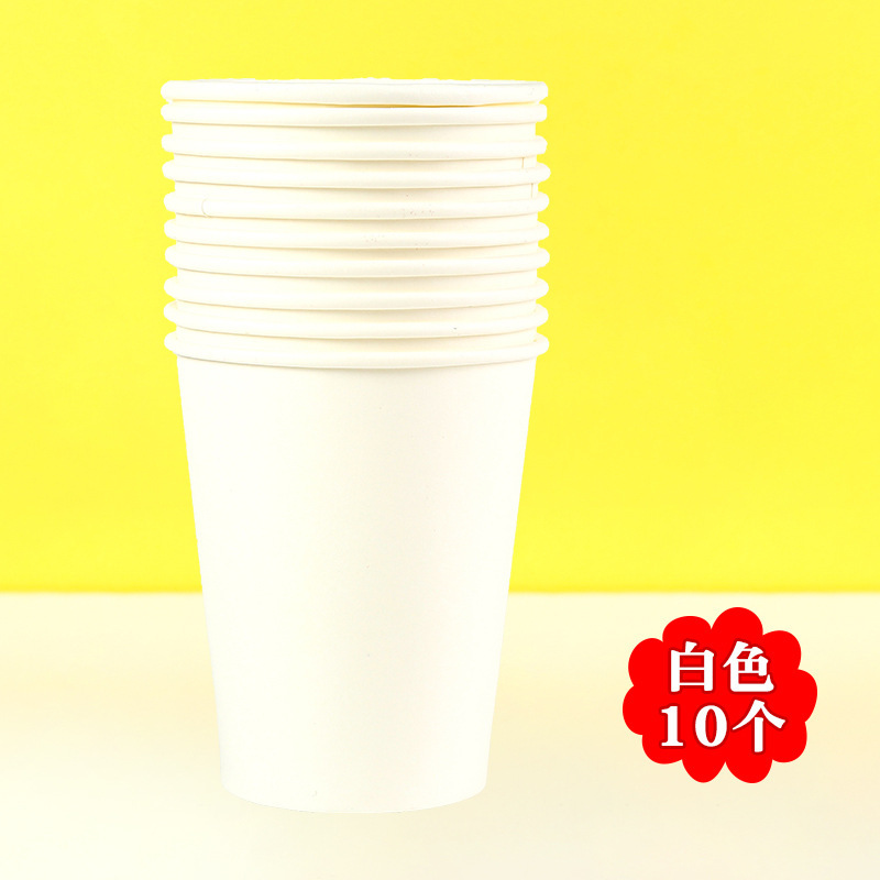 幼稚園児手作りdiyカラー紙コップ美術手作り厚手カラー紙コップ創意材料バッグ|undefined