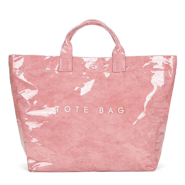 Retro waterproof capacious leather one-shoulder bag