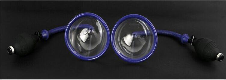 Breast Pumping Device, Transparent Plastic Breast Massager, Large Size — detail image 5