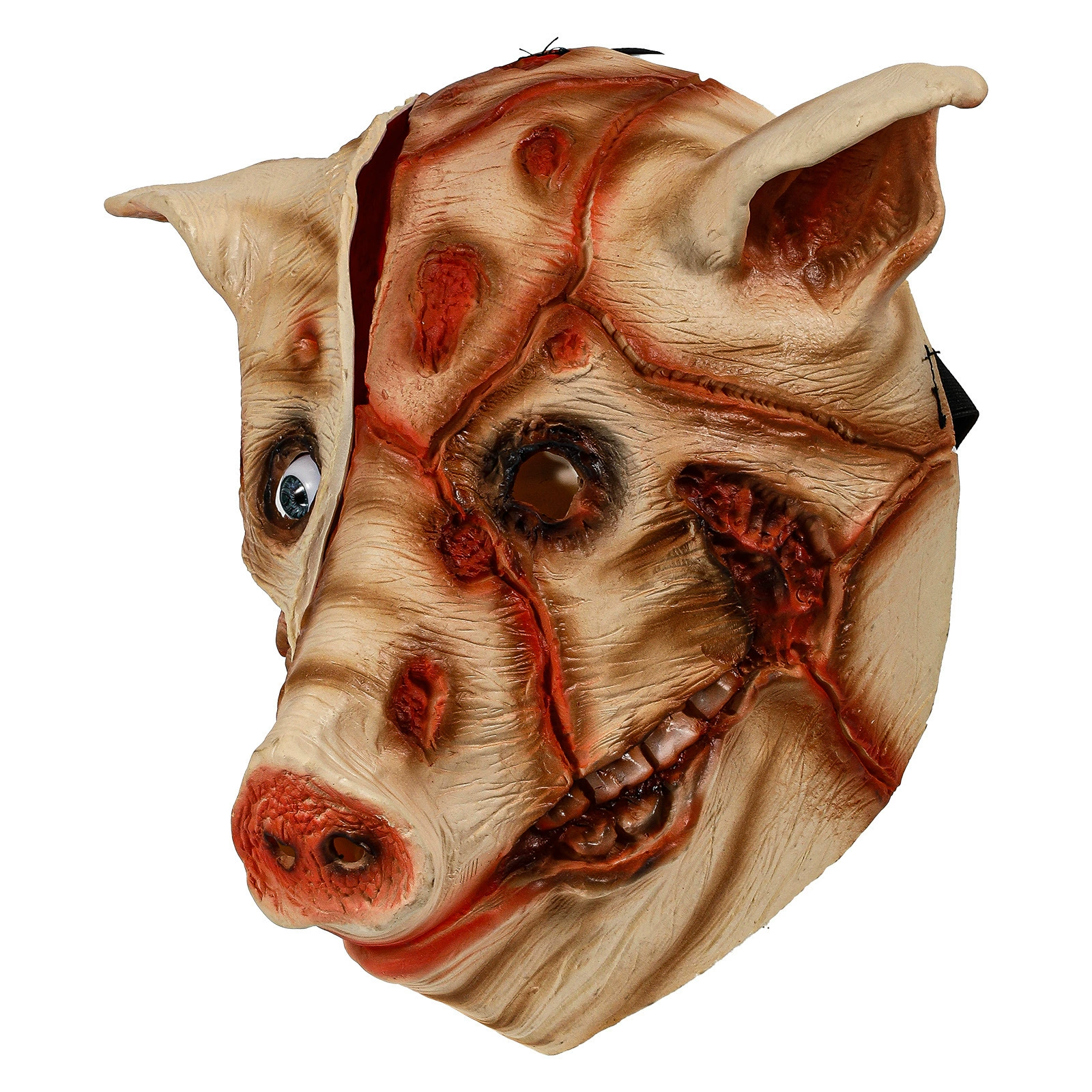 Хэллоуин латексная маска для глаз pig head mask иностранная торговля страшная маска животного дом-хаус вечеринка атрибуты