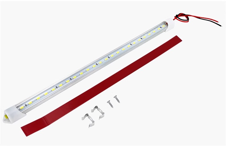 12V Light Tube 24V Led Car Truck Interior Light Strip Cabin Lighting Lamp Reading Light Tube Ceiling Light Strip Switch