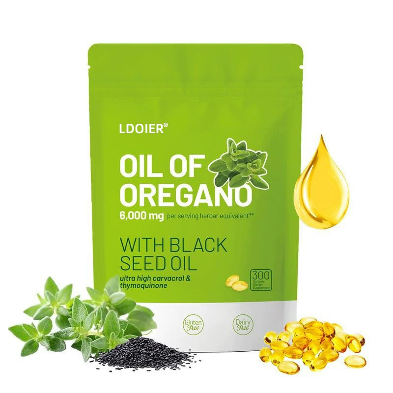Трансграничная горячая продажа масла из орегано Oregano Oil Capsules Трансграничная эксклюзная поддержка OE M