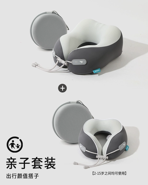 ✪◓◓◓◓✪Dark gray parent-child style + round box storage, removable and washable cloth cover✪◓◓◓◓✪