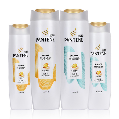 Pantene Shampoo Wholesale 200mL Shampoo Lotion Repair Smooth Anti-Dandruff Shampoo 400mL Shampoo Cream