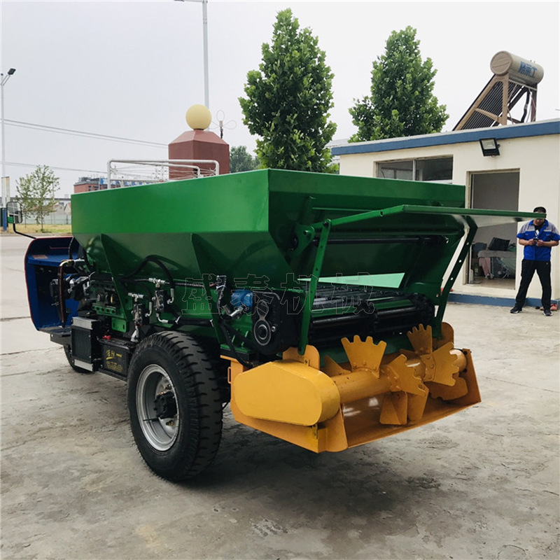 拖拉机牵引式撒粪机 农田地撒粪车 大棚扬粪车 湿粪有机肥抛粪车