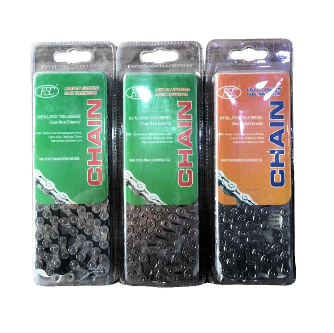 Cadena para bicicleta de montaña/8 velocidades 9 velocidades 10 velocidades de bicicleta/en caja doméstica FSC chain/116 Chain