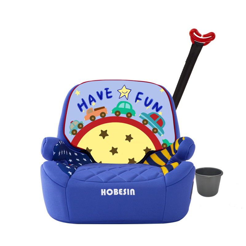 Cartoon blue cushion memory foam + cup holder