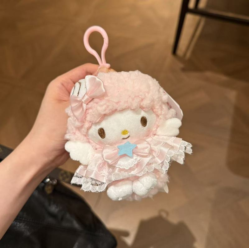 本物のピアノ子羊コアラセット高価値バッグペンダントキーホルダーかわいいぬいぐるみペンダント|undefined