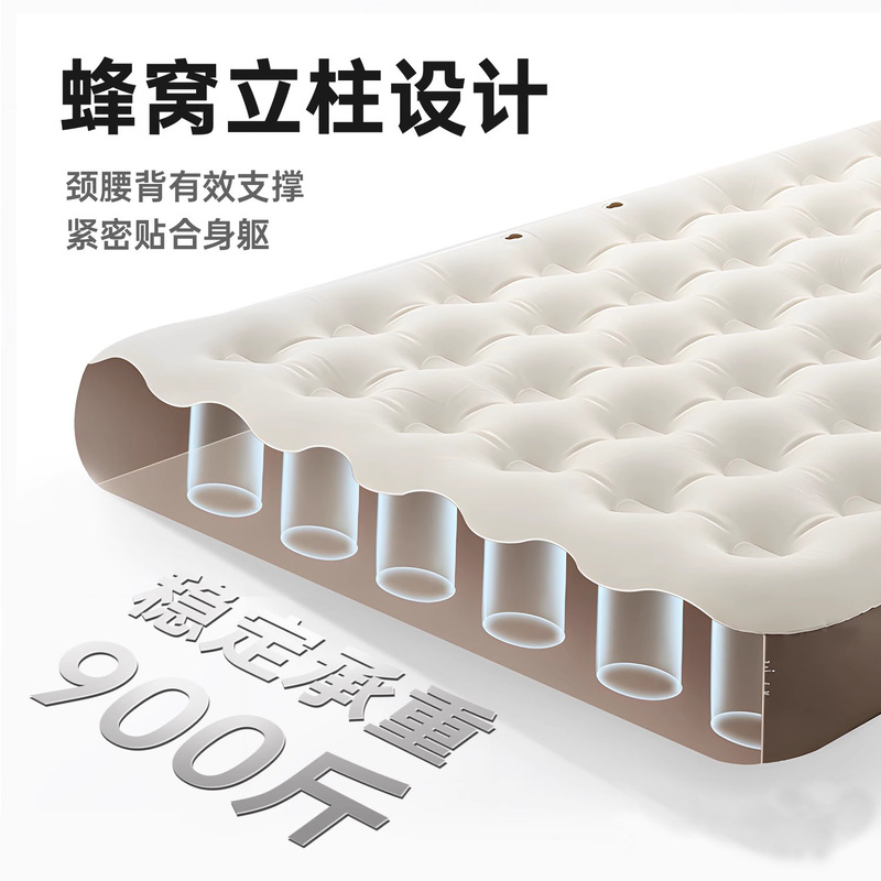 Outdoor Convenient Inflatable Mattress for Flooring, Automatic New Tent, Outdoor Camping Sleeping Mat, Folding Home Inflatable Mattress