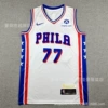 76ers 77 white