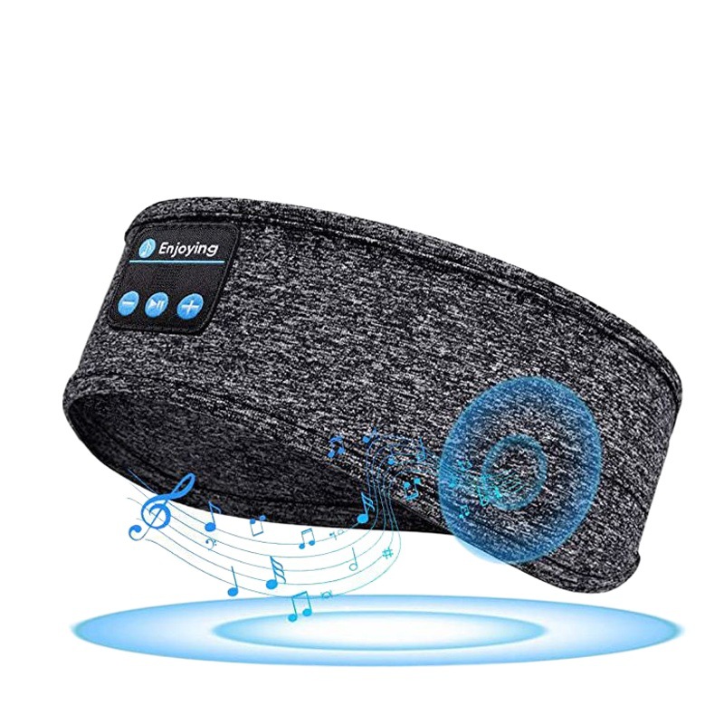 Hot Selling Bluetooth 5.0 Music Sleep Eye Mask Headband Bluetooth Sports Headscarf Call Headband Yoga Headband