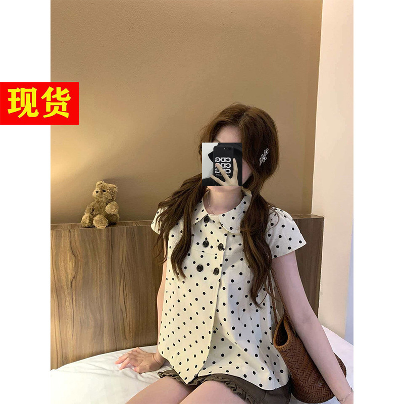 Ptonumi Cookie Crumble Roll Launches New Doll-Collar Polka Dot Shirts at 8Pm on March 3Rd