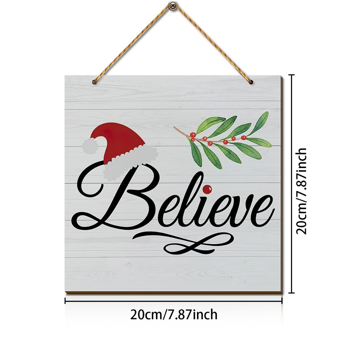 Transfronterizo temu explosión decoración del hogar invierno elementos de Navidad logotipo de madera de Navidad decoración creativa