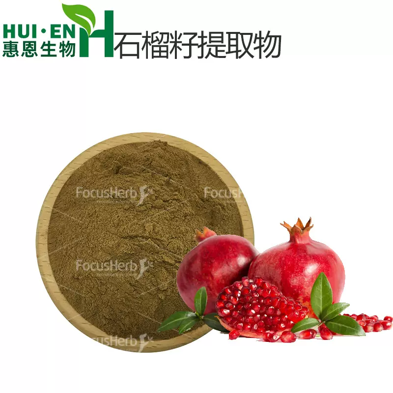 石榴籽提取物 石榴籽粉 喷雾干燥 原粉水溶性石榴籽萃取 现货包邮