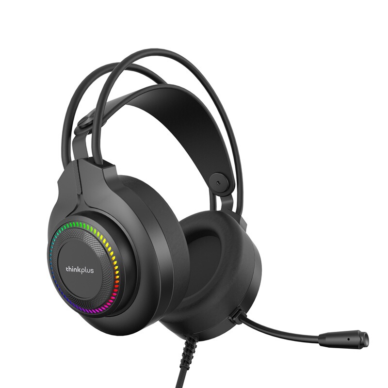 本物の H120 コンピュータヘッドセット卸売 usb 7.1 ヘッドマウント発光デスクトップノートブック e スポーツヘッドセット|undefined