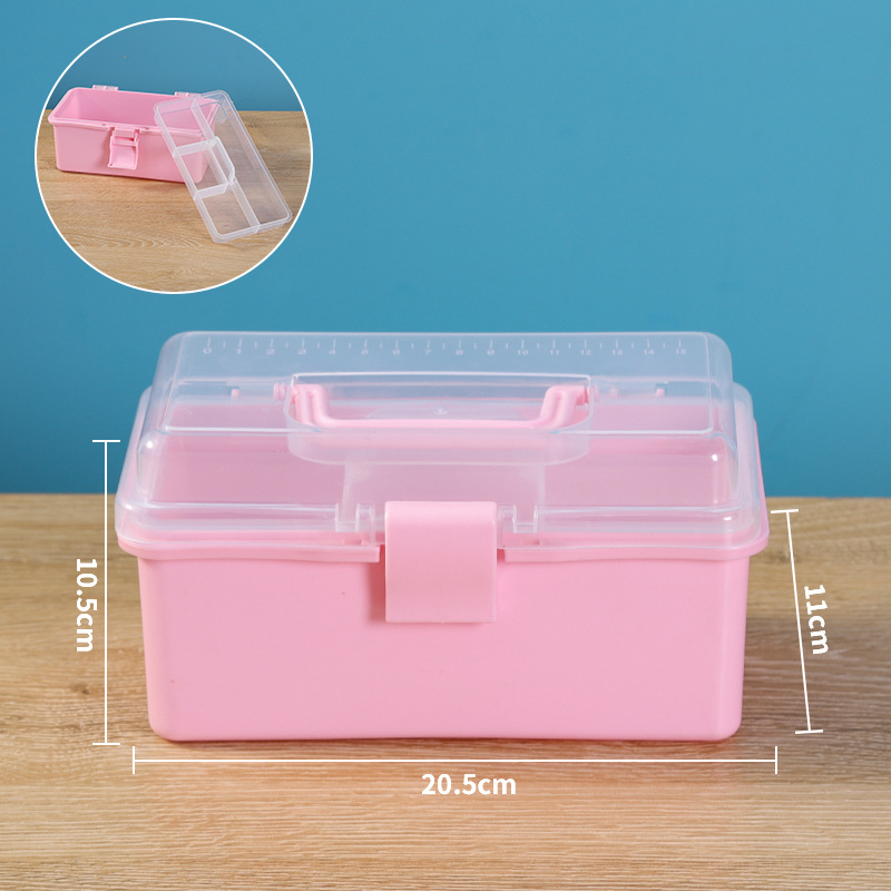 815 더블 레이어 스몰 사이즈 파우더 20*11*10.5