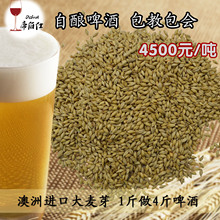 大麦芽澳麦熟麦焦香麦芽精酿啤酒原料结晶麦芽黑麦小麦芽帝伯仕