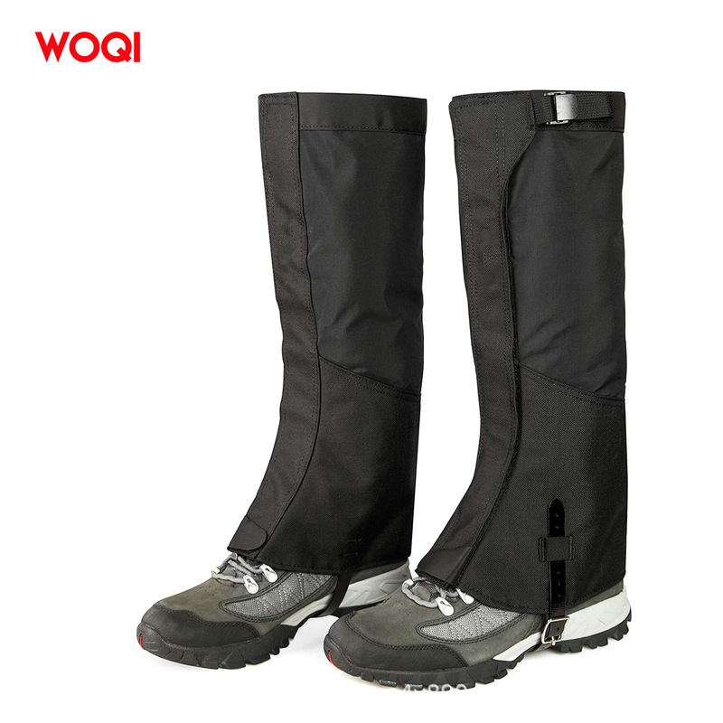WOQI ski leg leggings, 1000D fabric waterproof boots leggings for walking walking rock climbing hunting ski