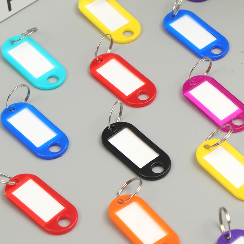 Tarjeta de plástico turista punto escénico Hotel Oficina tarjeta de almacenamiento de equipaje baño de pies tarjeta de mano etiqueta de equipaje