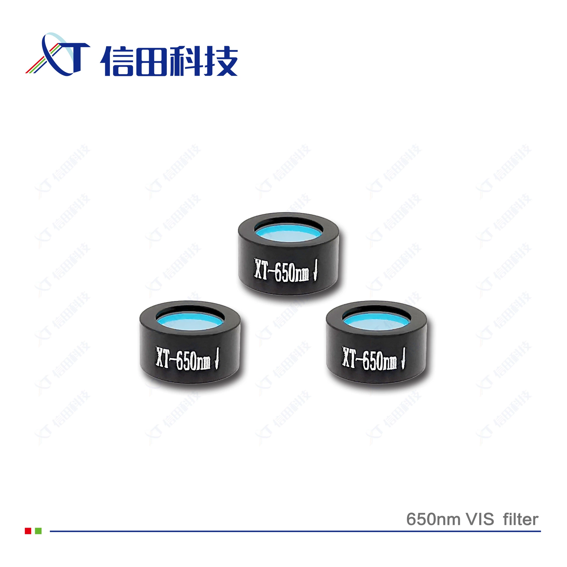 Фильтр 650nm можно использовать для различных длин волн, диаметров