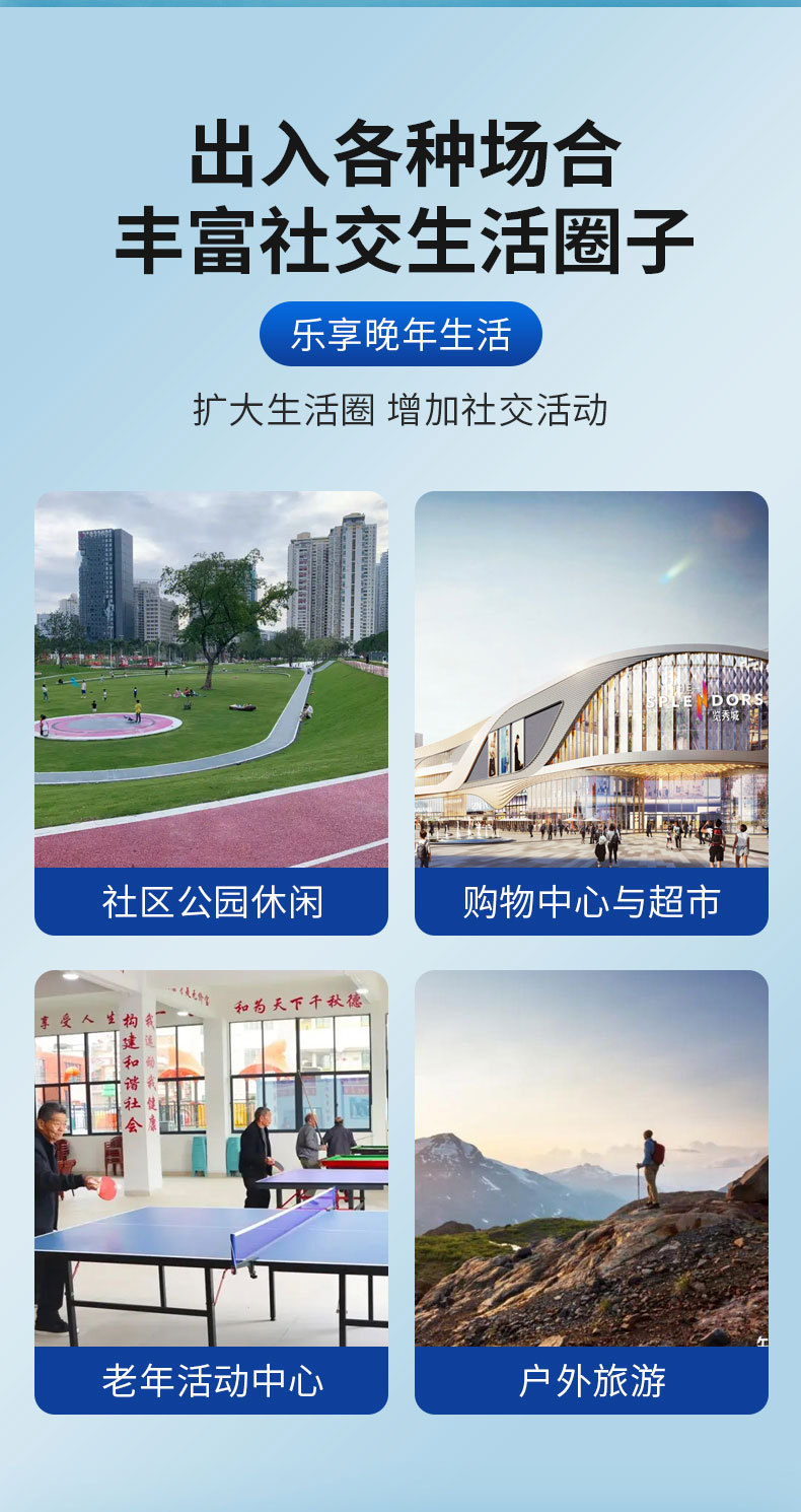 Taihe Titan Electric Mobility Scooter for the Elderly, Four-Wheel Off-Road Mobility Vehicle, Long-Range Lithium Battery Four-Wheeler