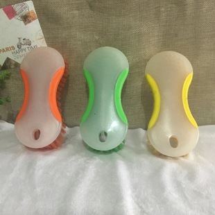 Foreign trade TPR coated rubber laundry brush plastic cleaning brush shoe brush cleaning daily necessities brush cleaning