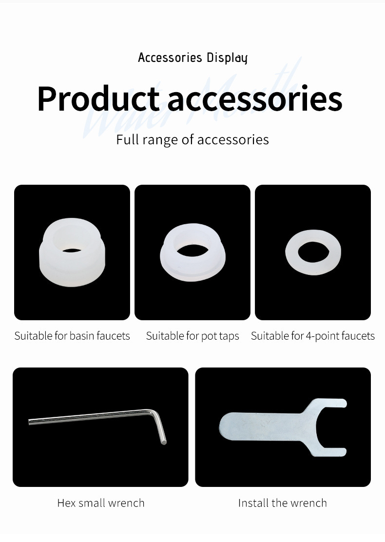 Household multi-functional universal rotating faucet, anti-base water wonder, washbasin mechanical arm, universal faucet extension device undefined