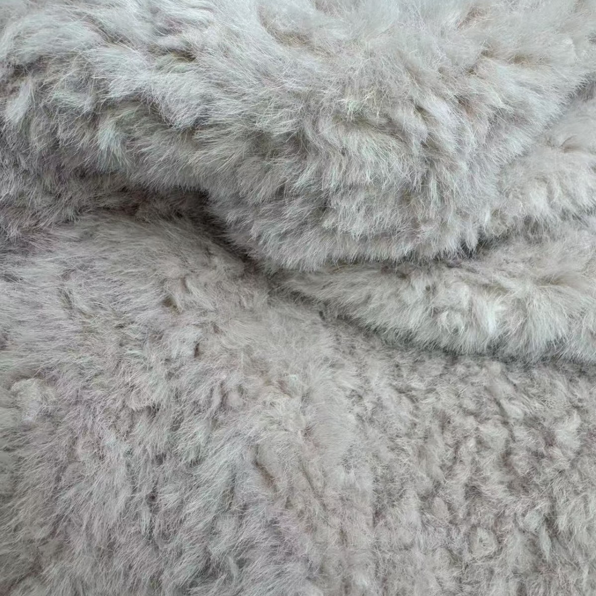 Nuevos productos de doble color nubes super suave cepillo de flores de moda otoño invierno juguetes muñecas zapatos tela de peluche de piel artificial