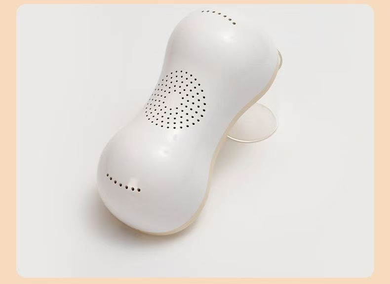 Smokeless Moxa Heating Pillow for Neck and Waist Dual Use Home Warm Compress with 54 Aged Moxa Cones in use