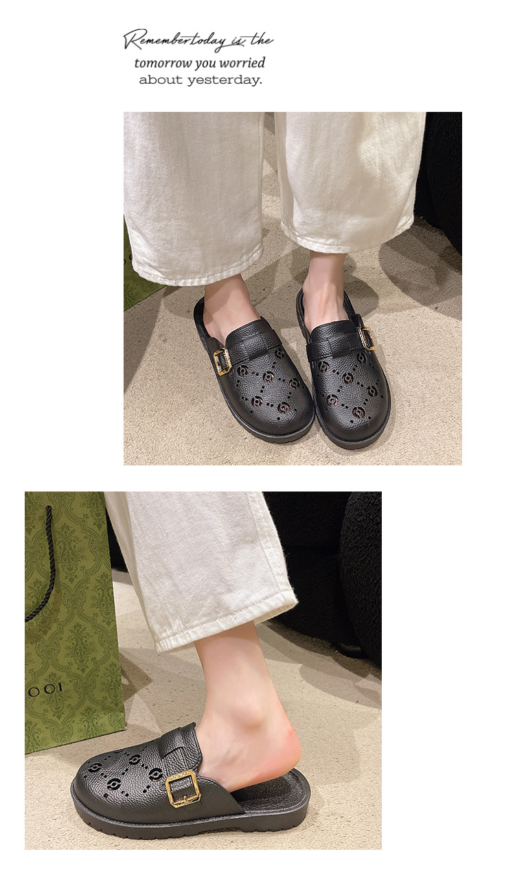 Platform Slippers Women's Summer Sandals With Thick Sole_voghion.com