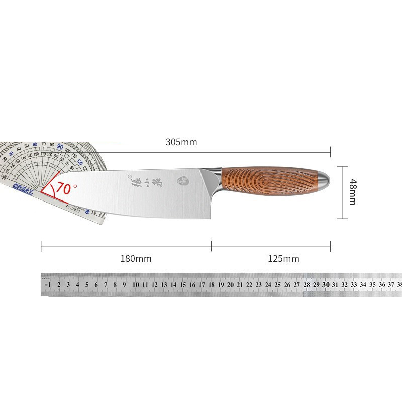 D100033 마스터 음 송지안 작은 부엌 칼