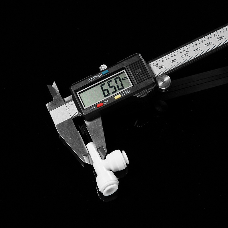 T-tipo de enchufe purificador de agua máquina ro 2-lado 7144 conexión rápida 2-punto tubería de agua 2-punto enchufe conector Conector de enchufe rápido accesorios universales