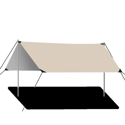 Coating Camping Rainproof Canopy | Avtomobil yan çətirləri