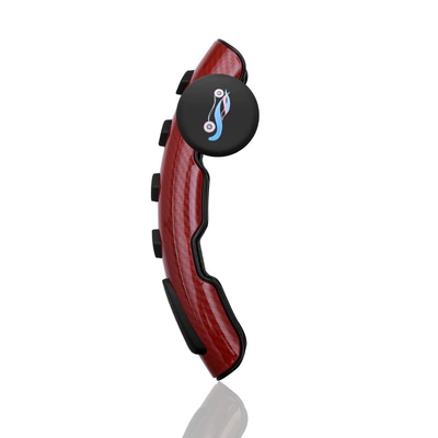 steering wheel booster ball steering — Steering wheel booster - single-side-with-ball-red