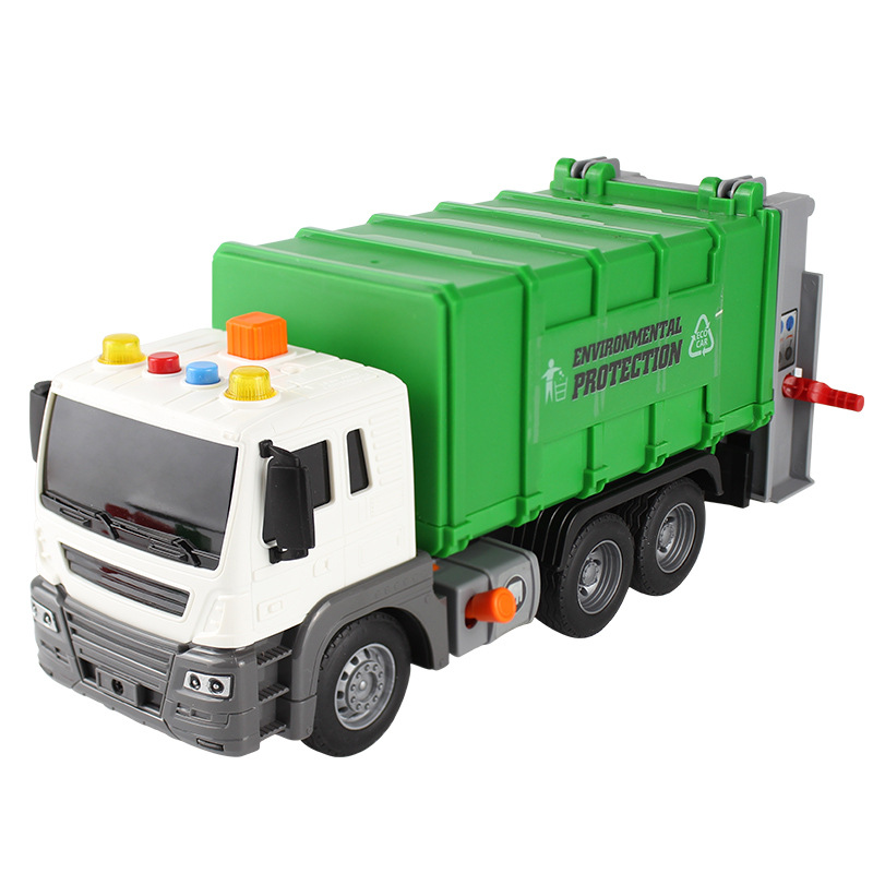 Realistic garbage can