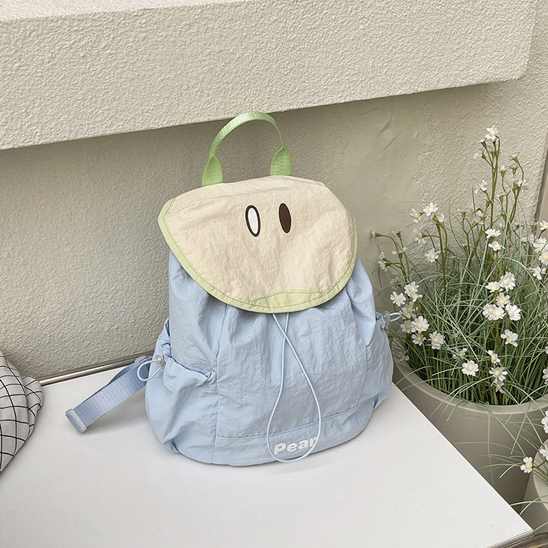 学院风双肩包包女式2025新款春夏时尚出游旅行小背包百搭通勤背包