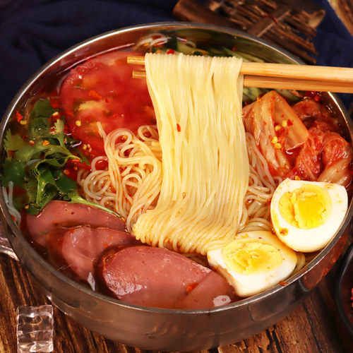 Korean Wheat Cold Noodles 330g Northeast Cold Noodles Yanji Korean Style Convenient Instant Snack Famous Cold Noodles