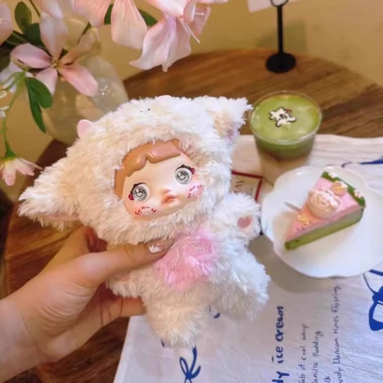 Настоящая милая клейковая рисовая кукла, плюшевая минифигура, подвеска, оптовая продажа, подарок на день рождения