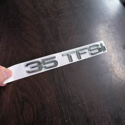 Car logo 45 emblem, four-wheel drive, 40 - standard-35tfsi