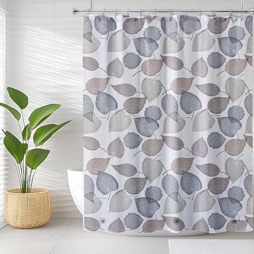Cross-border household waterproof shower curtain, mold-resistant, thickened PEVA green leaf design, bathroom partition curtain, wholesale Cross-border household waterproof shower curtain, mold-resistant, thickened PEVA green leaf design, bathroom partition curtain, wholesale
