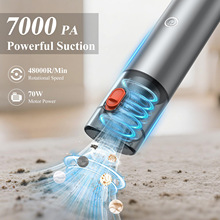 跨境私模车载吹吸尘器车用大吸力家用小型手持汽车用无线迷你超强