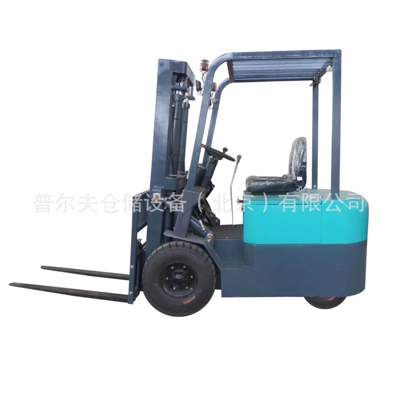 三轮座驾式电动叉车三支点电瓶堆垛车平衡重式无腿装卸铲车装卸货